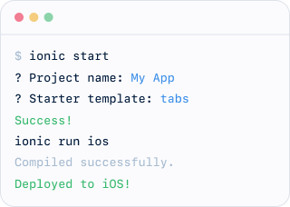 Ionic CLI