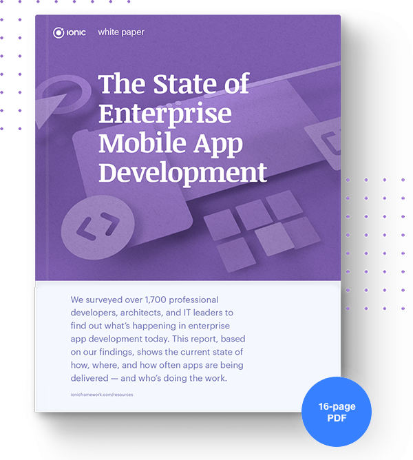 The state of mobile app development in 2020.